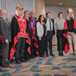 Haisla Nation and Pembina Pipeline representatives are joined by Premier David Eby, Minister George Heyman and Minister Josie Osborne (March 14, 2023)